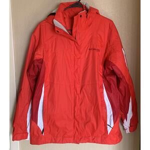 Columbia XCO Storm Dry Jacket Womens Sz L Ski Parka Interchange Missing Insert